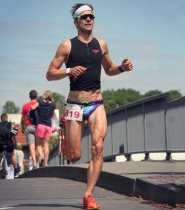 Florian Bögge macht Triathlon