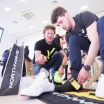 Sören testet die neuen Teamrennradschuhe des Team Alpecins 2017