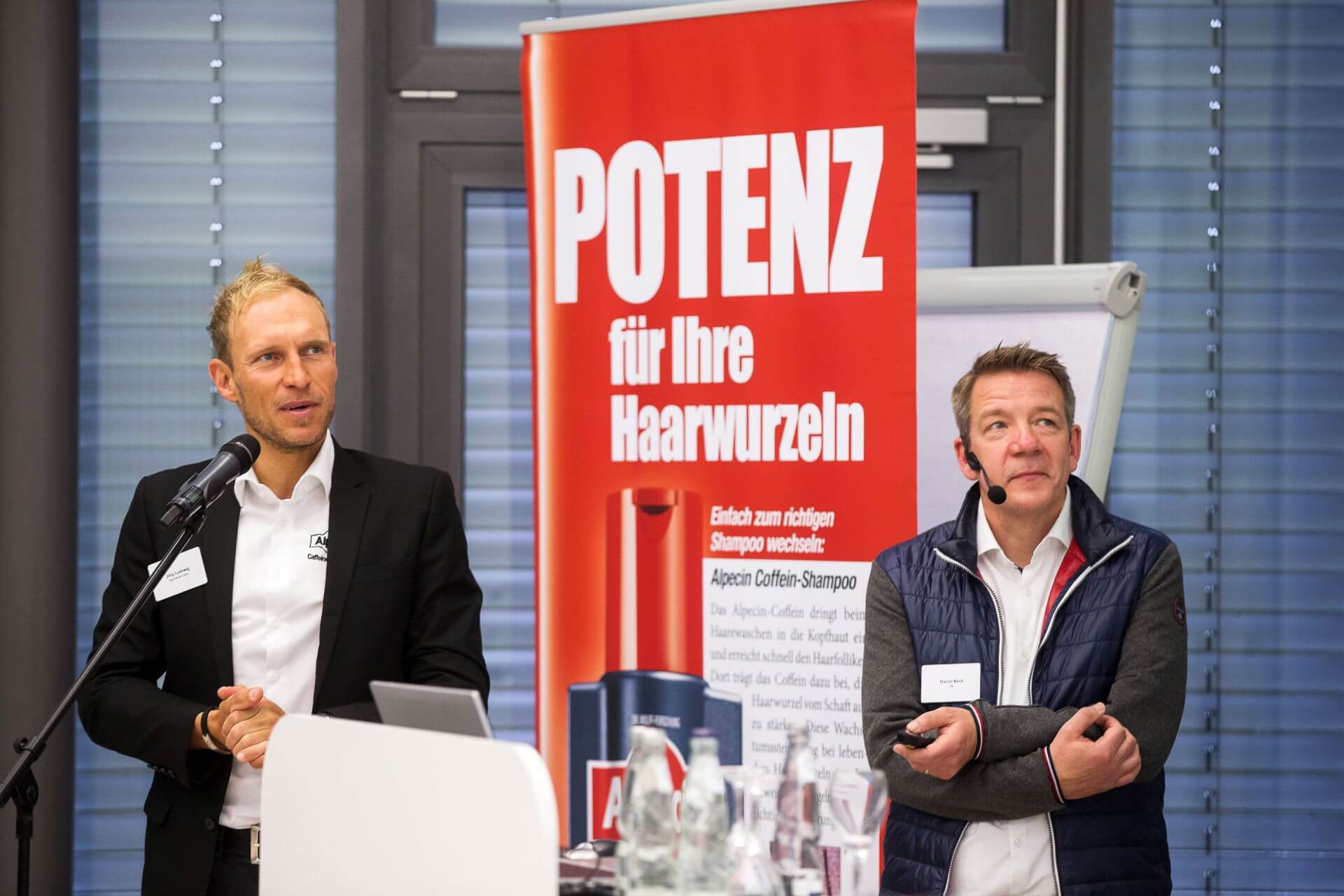 Coach Jörg Ludewig und Daniel Beck