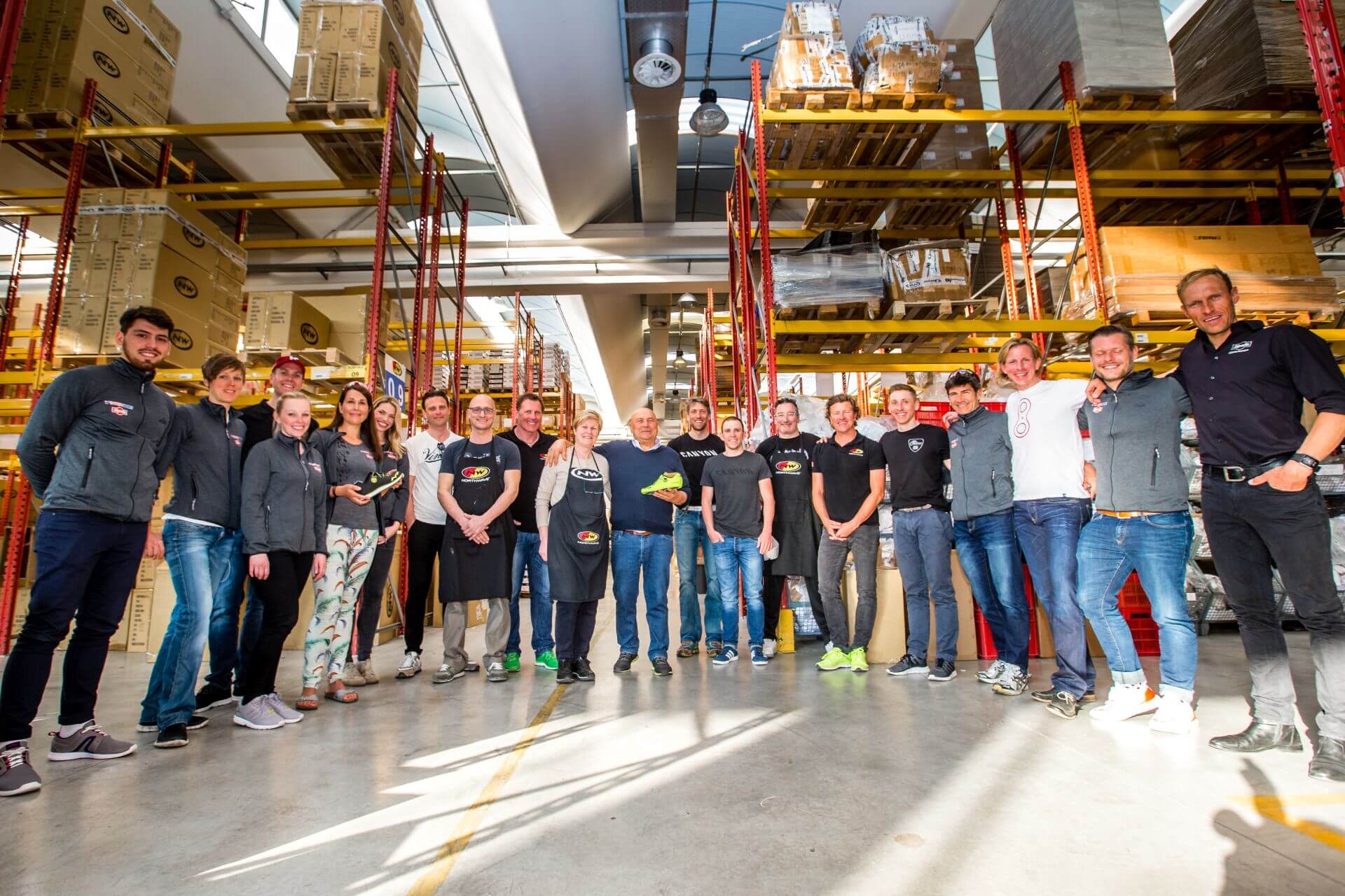 Besuch bei Northwave Alpecin Traininglslager 2017