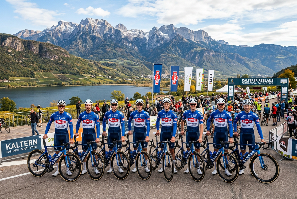 das Team Alpecin in Kaltern 2017