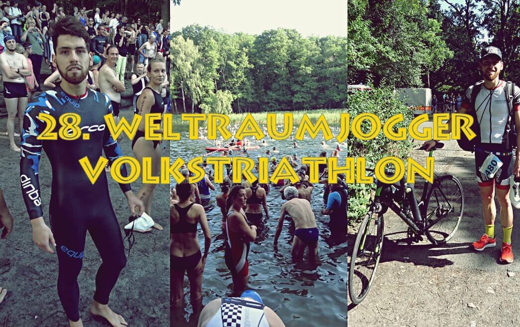 Sören beim 28. Weltraumjogger Volkstriathlon
